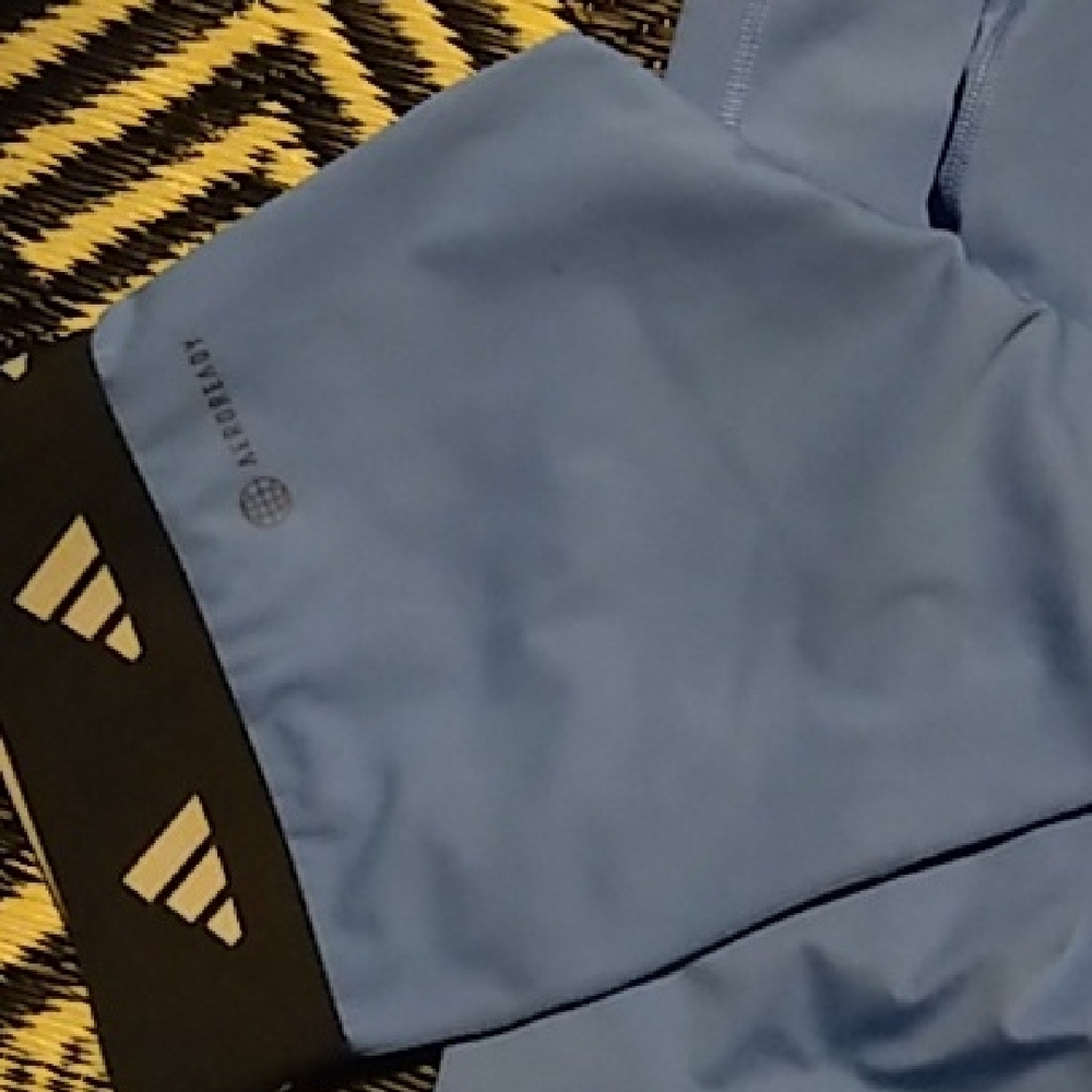 Adidas Light Blue AEROREADY Leggings